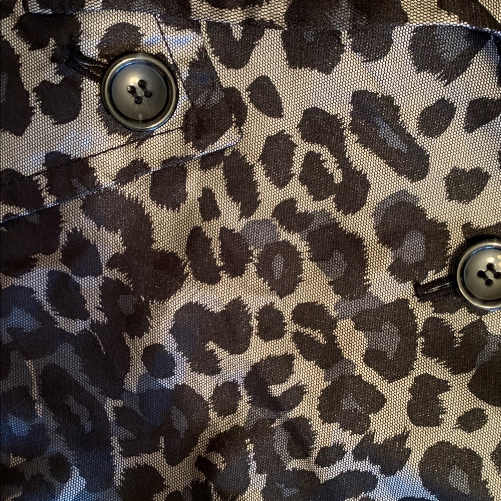 Ruby Rd Leopard Print Belted Jacket - image 6
